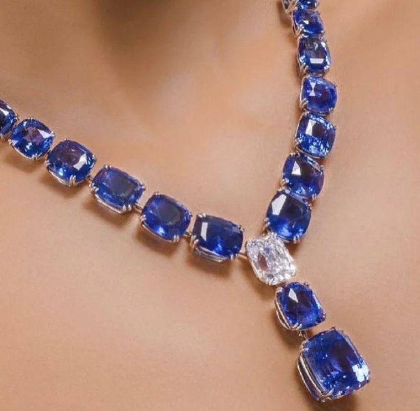 Royal Sapphire Necklace